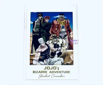 죠죠의 기묘한 모험 캐릭터 포트레이트 금박 D 집합 사진