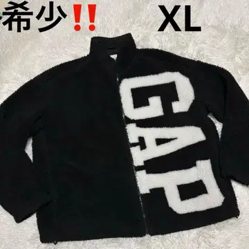 GAP 갭 보아 아우터 플리스 자켓 빅 로고 사이즈 XL