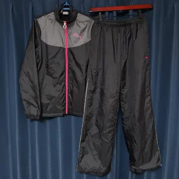 PUMA 여성용 나일론 저리 상하의 세트