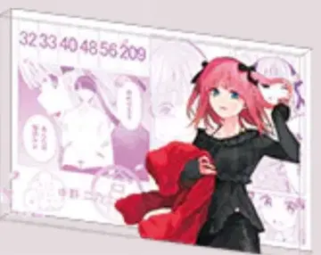 5등분의 신부 나카노 니노 GOTO AKIBA 아크릴 블록