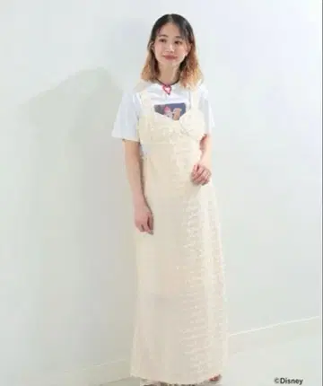 프린지 뷔스티에 원피스