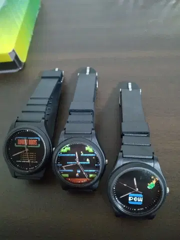 ALBA BEAMS 콜라보 슈퍼 마리오 워치 컬렉션 3개