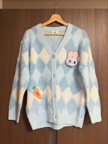 상하이 디즈니 주토피아 주디 가디건