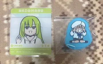 후지마루 리츠카는 모른다 장면 사진 SNS풍 아크릴 카드 엘키두 나조마루