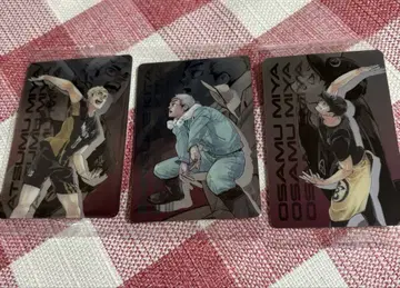 하이큐 키라피카드 이나리자키 미야 오사무 미야 아츠무 키타 신스케