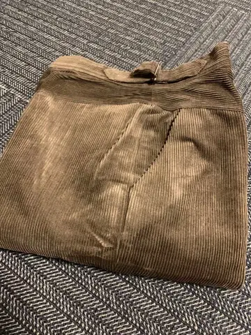 jun ashida 준아시다 코듀로이 하이웨스트 팬츠