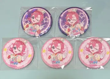 비밀의 아이프리 amocafe 아모카페 캔뱃지 나나우라 오토메