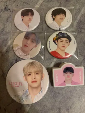 seventeen 에스쿱스 캔뱃지