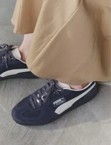 푸마 팔레르모 그린 라벨 23cm