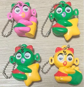 다코짱 키링 당시 물품 4개 세트 레트로 레어