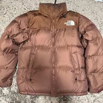 THE NORTH FACE 브라운 다운 자켓