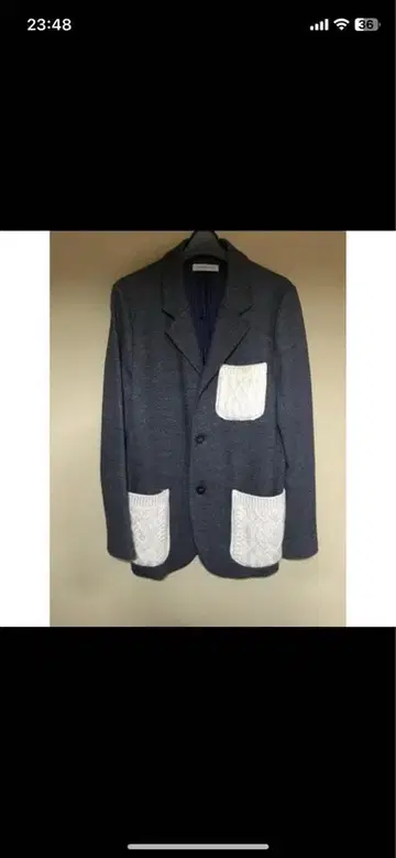 WRAPINKNOT 그레이 테일러드 자켓