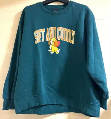 새상품급 GU 원더풀 월드 맨투맨 풀오버 M