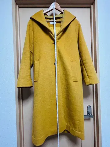 OZOC 옐로우 컬러 코트