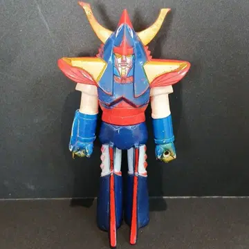 용사 라이딘 50년 전 빈티지 소프트 비닐 인형 당시 물건 쇼와 레트로