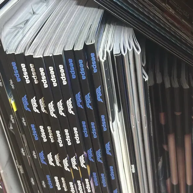 에스파 개봉앨범 판매!