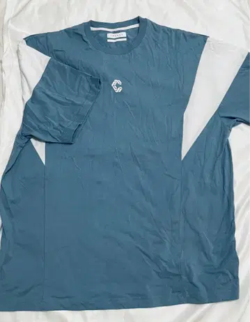 크로노스 cronos T셔츠 라이트 블루 데님 컬러