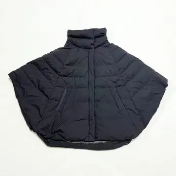 나노 유니버스 니시카와 다운 스탠드 판초 다운 네이비 아우터