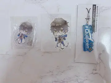 니지산지 EN 아이크 이브랜드 쁘띠 팬네임 러버 스트랩