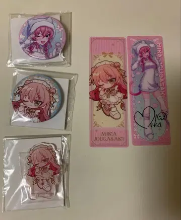 죠가사키 미카 데레마스 마네키네코 굿즈 5종 세트