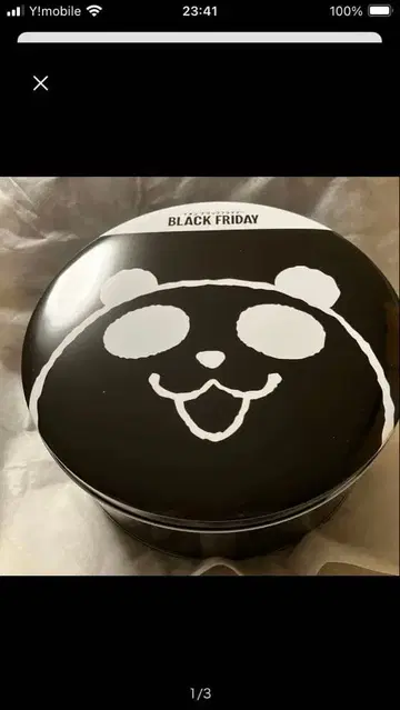 이온 블랙 팬더 니베아 BIG 캔 팬더 캔