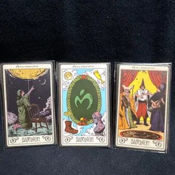 Mrs. GREEN APPLE 타로 카드 3매 세트