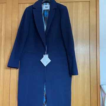 SLY 네이비 체스터 코트 사이즈 2