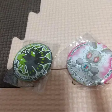 포켓몬 더 무비 XY&Z 프라이스 2016 캔뱃지 2개 세트