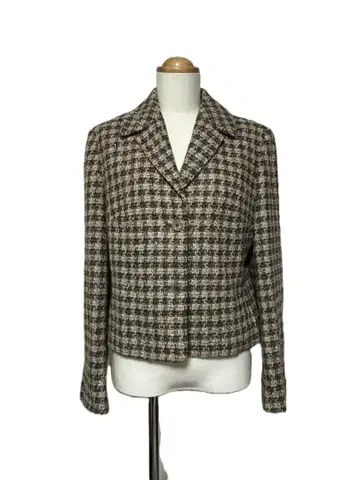 J723 로라 애슐리 트위드 자켓 빅 사이즈 11 (13호 XL 상당)