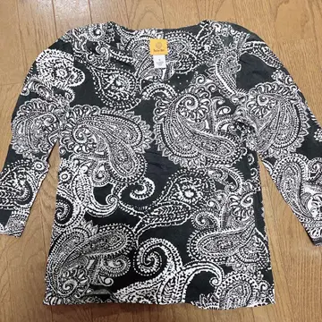 Ruby Rd. 페이즐리 무늬 튜닉 S