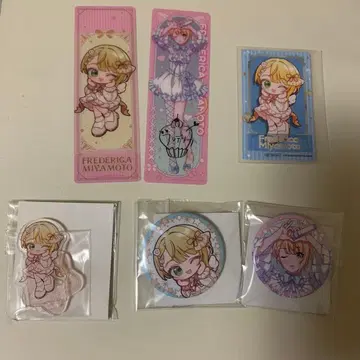 데레마스 미야모토 프레데리카 마네키네코 굿즈 6세트