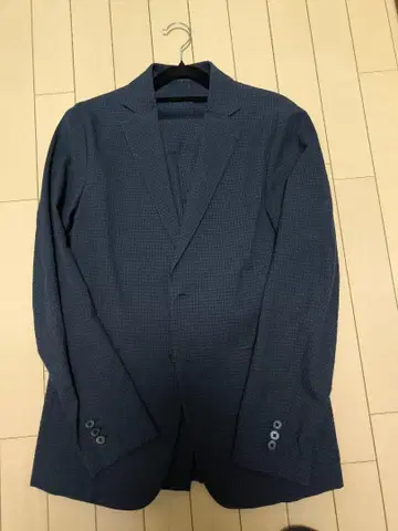 최근 모델 워셔블 띠어리 셋업 시어서커