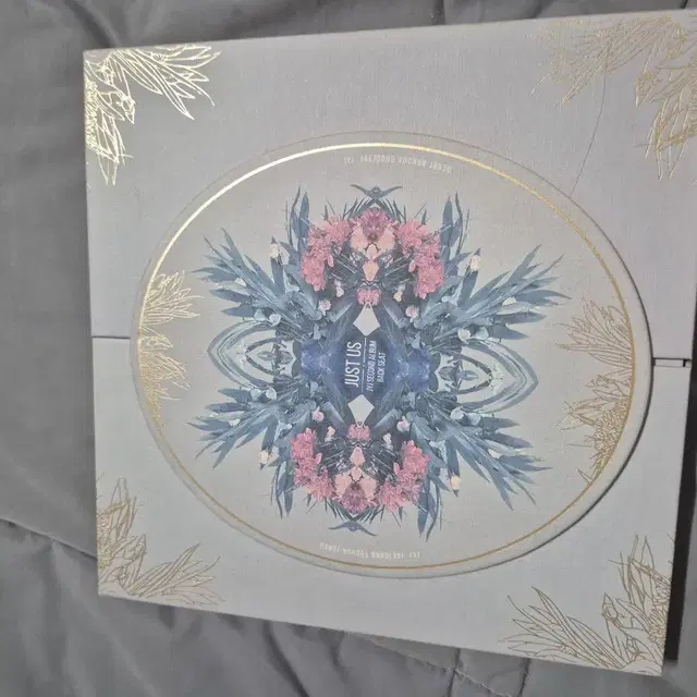 JYJ Just Us 2집 앨범 백시트