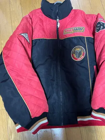 PHAT FARM 퀼팅 자켓 XL 자수 로고