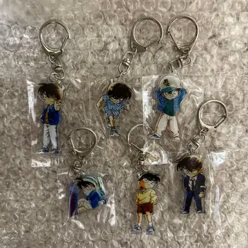 명탐정 코난 아크릴 키링 6개 세트