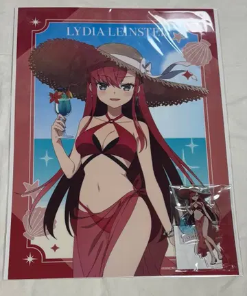 공녀 전하의 가정교사 제비뽑기당 A상 클리어 포스터 아크릴 스탠드 리디야