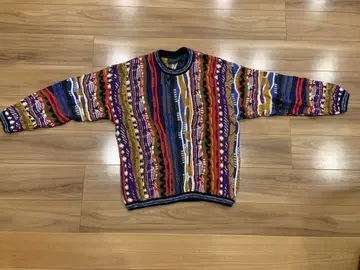 최종 가격 [ TUNDRA ] 툰드라 멀티 컬러 니트 M