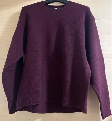 UNIQLO 수플레얀 크루넥 스웨터 M