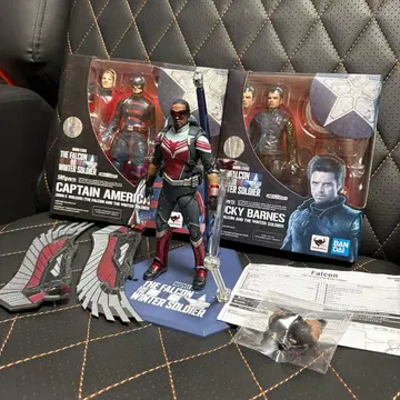 S.H.Figuarts 팔콘 버키 워커 캡틴 미국