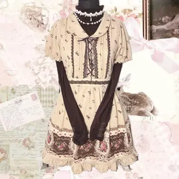 00s axes f emme 원피스 꽃무늬 페어리 그런지 모리걸