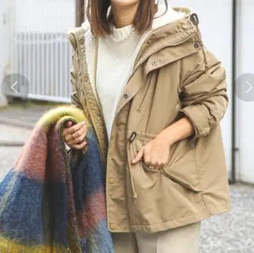 coen 3WAY 마운틴 파카 베이지