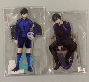 블루 록 아크릴 스탠드 이토시 린 2점