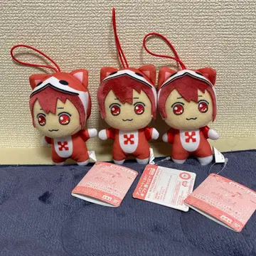 아이나나 돈 태고의 달인 키라돌 봉제 인형 나나세 리쿠 3개 세트