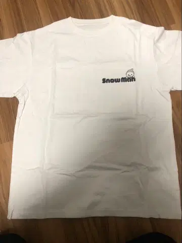SnowMan 1st 스타디움 투어 SnowWorld T셔츠 로고ver