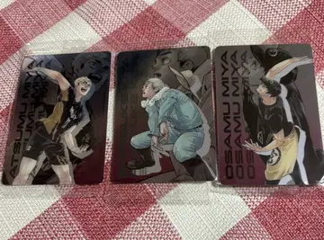 하이큐 키라피 카드 키타 신스케 미야 아츠무 미야 오사무 이나리자키