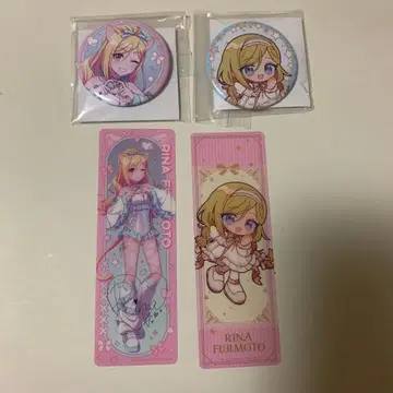 데레마스 후지모토 리나 마네키네코 굿즈 4점 세트
