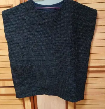 서생 무늬 프렌치 슬리브 베스트