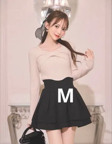 미셸 마카롱 슬림 레그 스커트