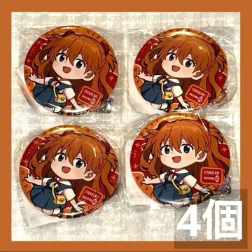 에반게리온 선샤인 시티 프린스 호텔 가챠 캔뱃지 아스카