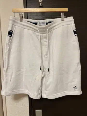 먼싱웨어 남성용 골프 맨투맨 숏팬츠